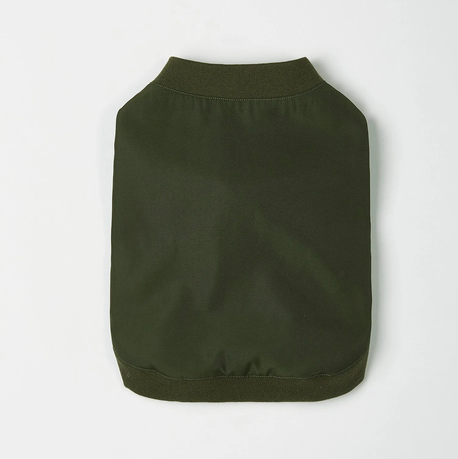 Zipped Bomber Jacket (Green)